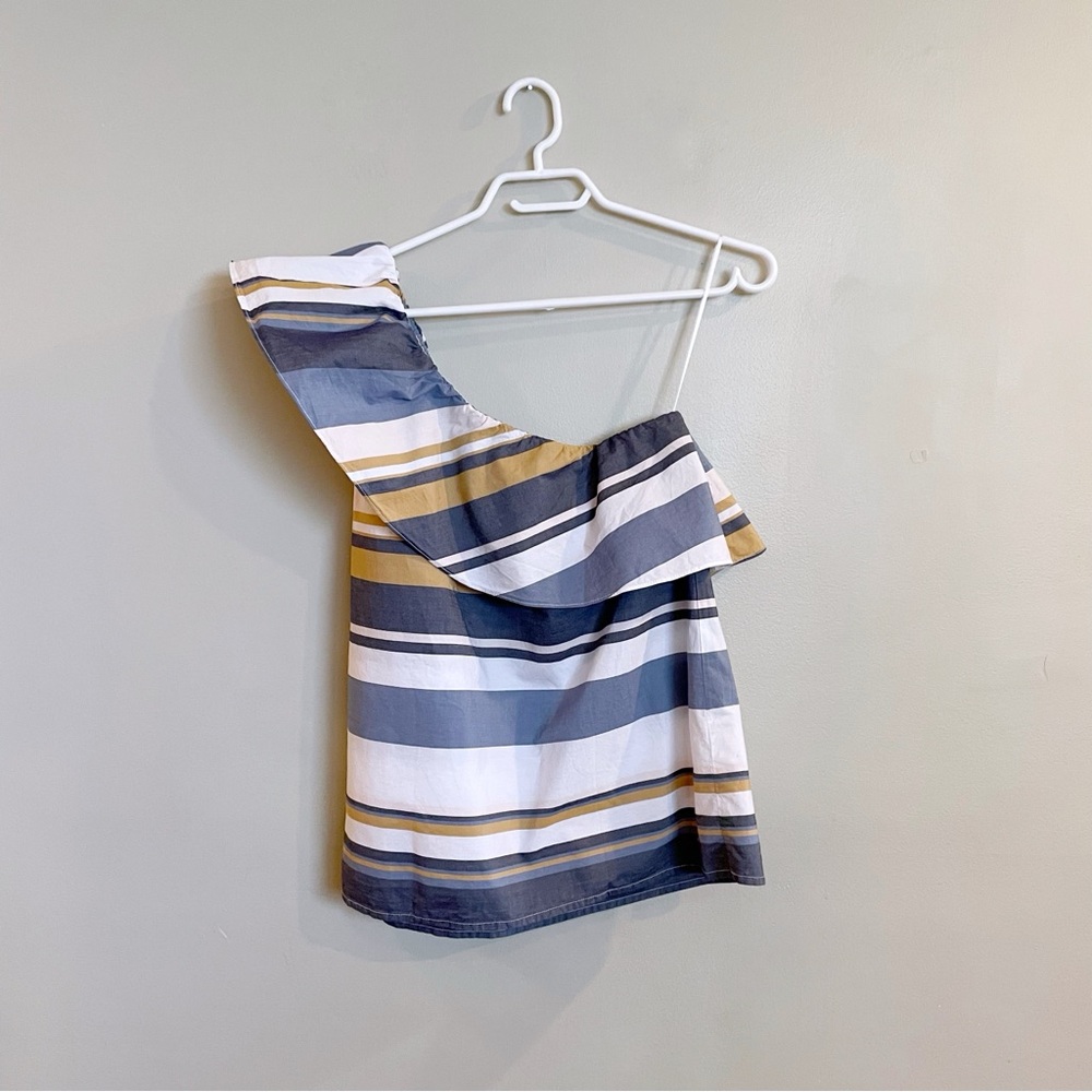 Tommy Hilfigure One-Shoulder Blouse